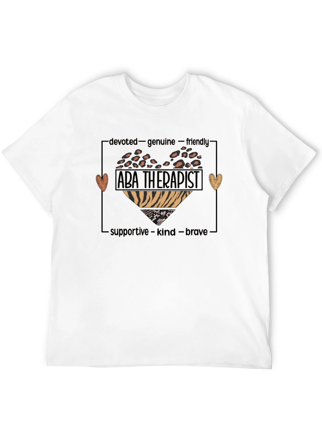 ABA Therapist Heart Graphic Tee