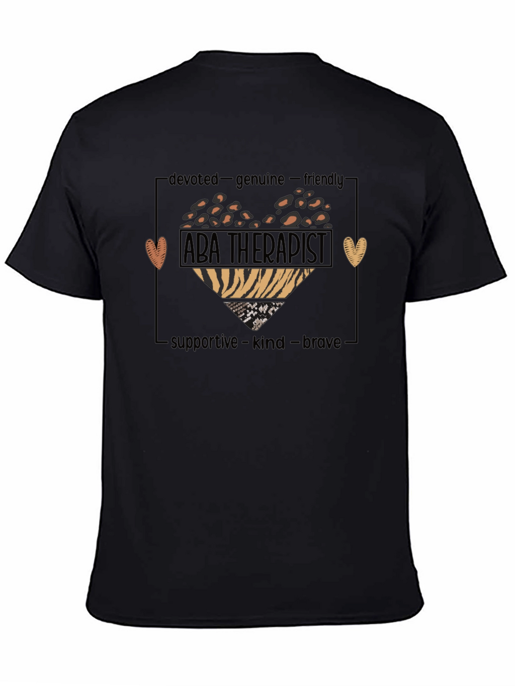 ABA Therapist Heart Graphic Tee