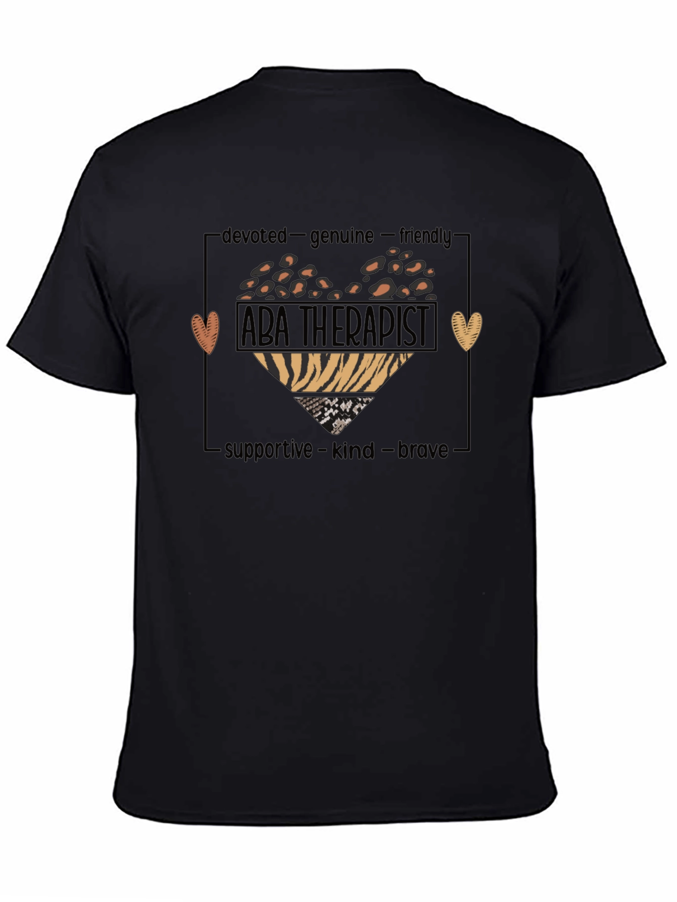 ABA Therapist Heart Graphic Tee