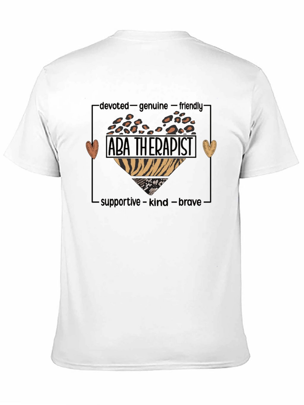 ABA Therapist Heart Graphic Tee