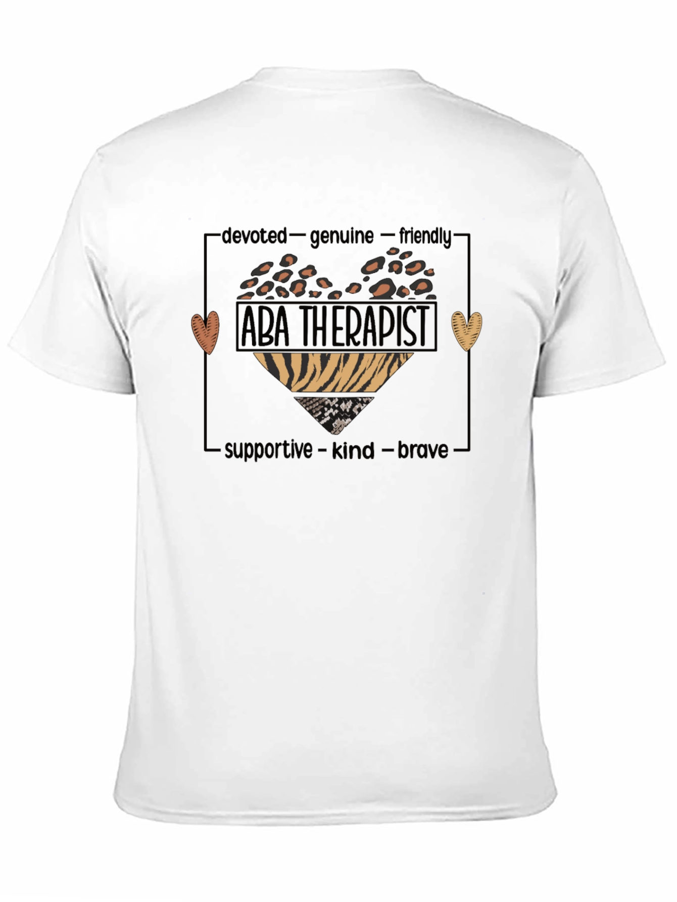 ABA Therapist Heart Graphic Tee