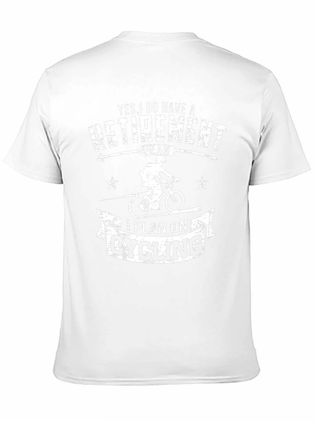 Retirement Cycling Plan Graphic T-Shirt