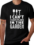 Gardening Plans T-Shirt: I Cant Garden Design