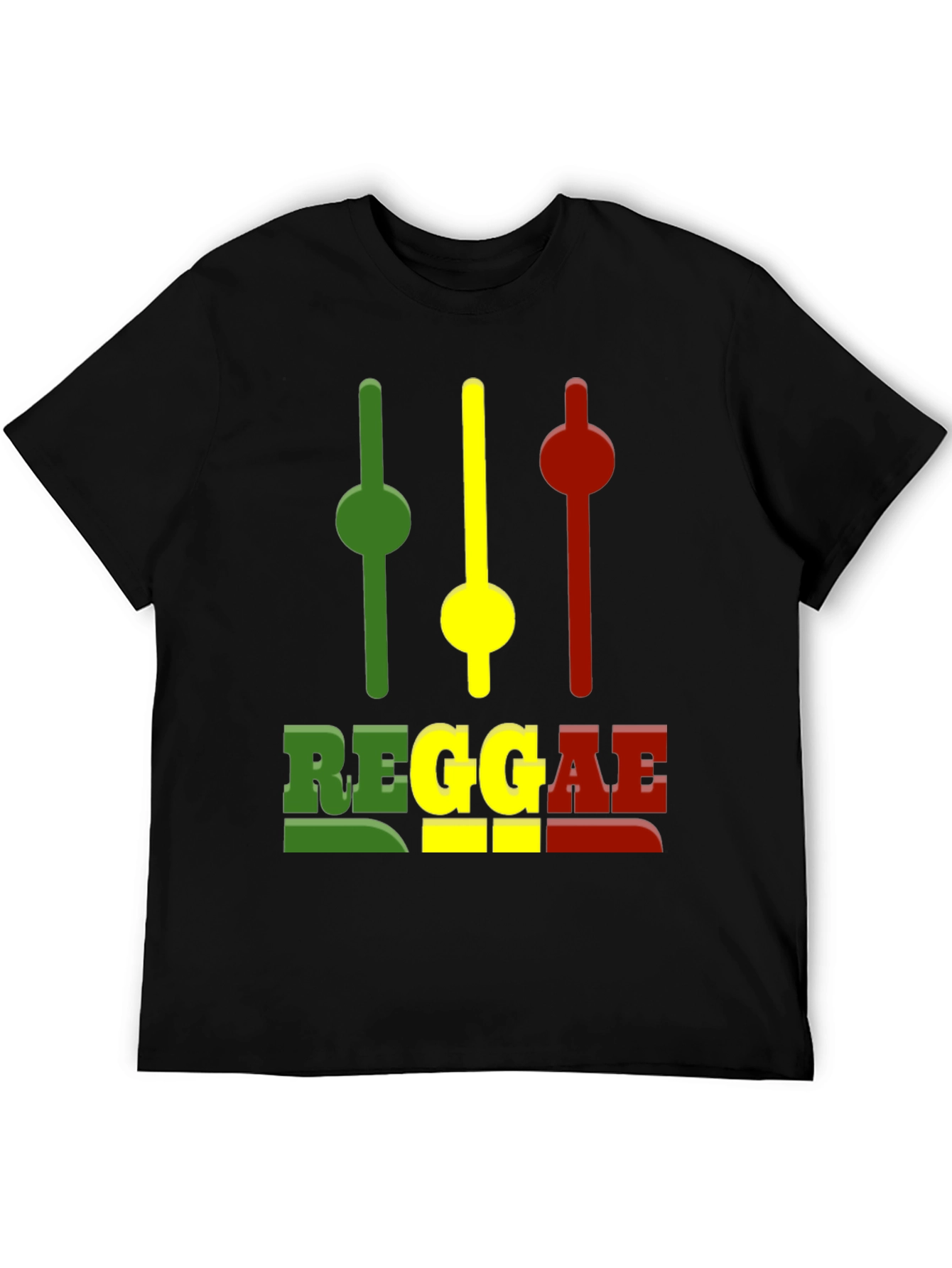 Reggae Graphic Tee - Black T-Shirt