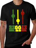 Reggae Graphic Tee - Black T-Shirt