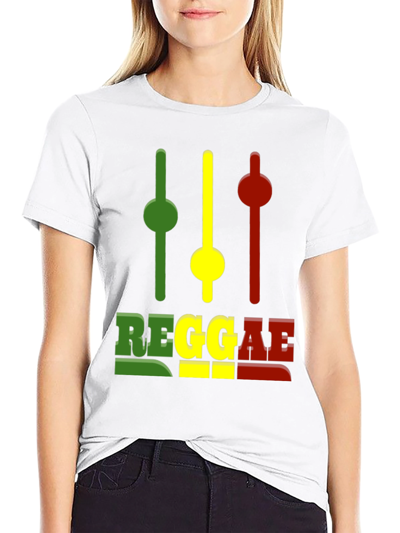 Reggae Graphic Tee - Black T-Shirt