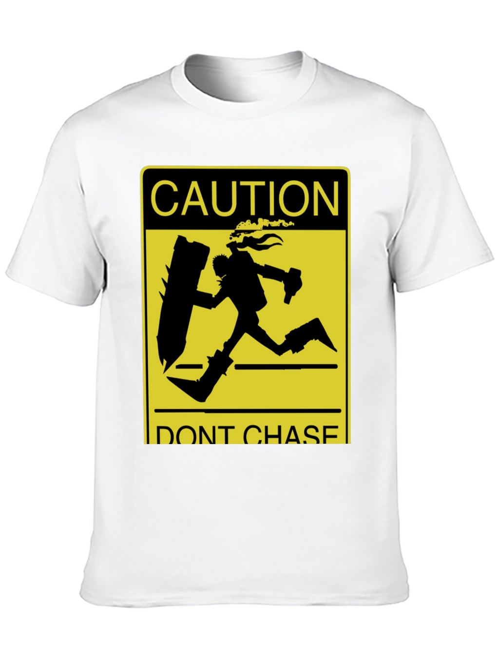 Caution Dont Chase Funny Video Game T-Shirt