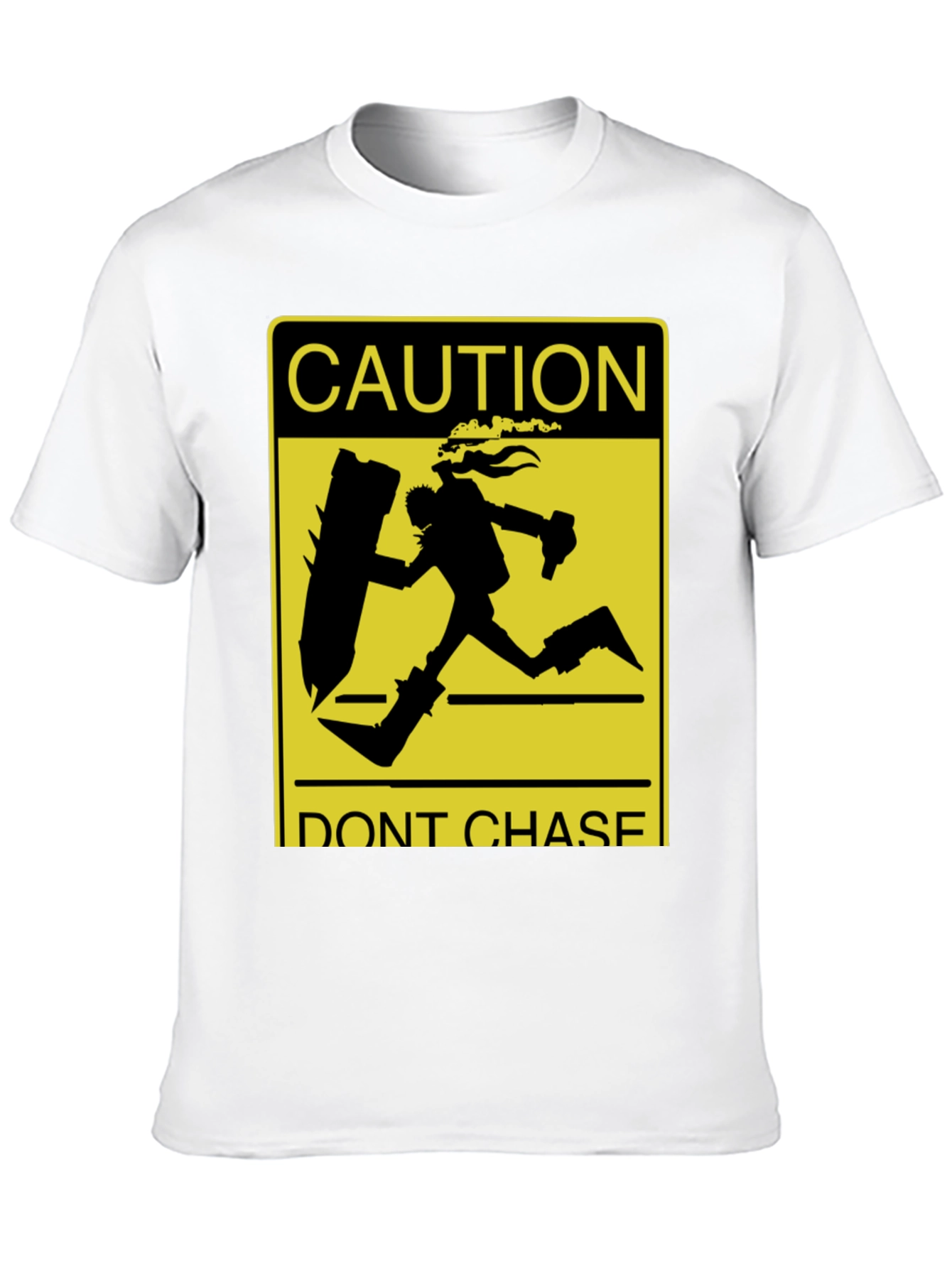 Caution Dont Chase Funny Video Game T-Shirt
