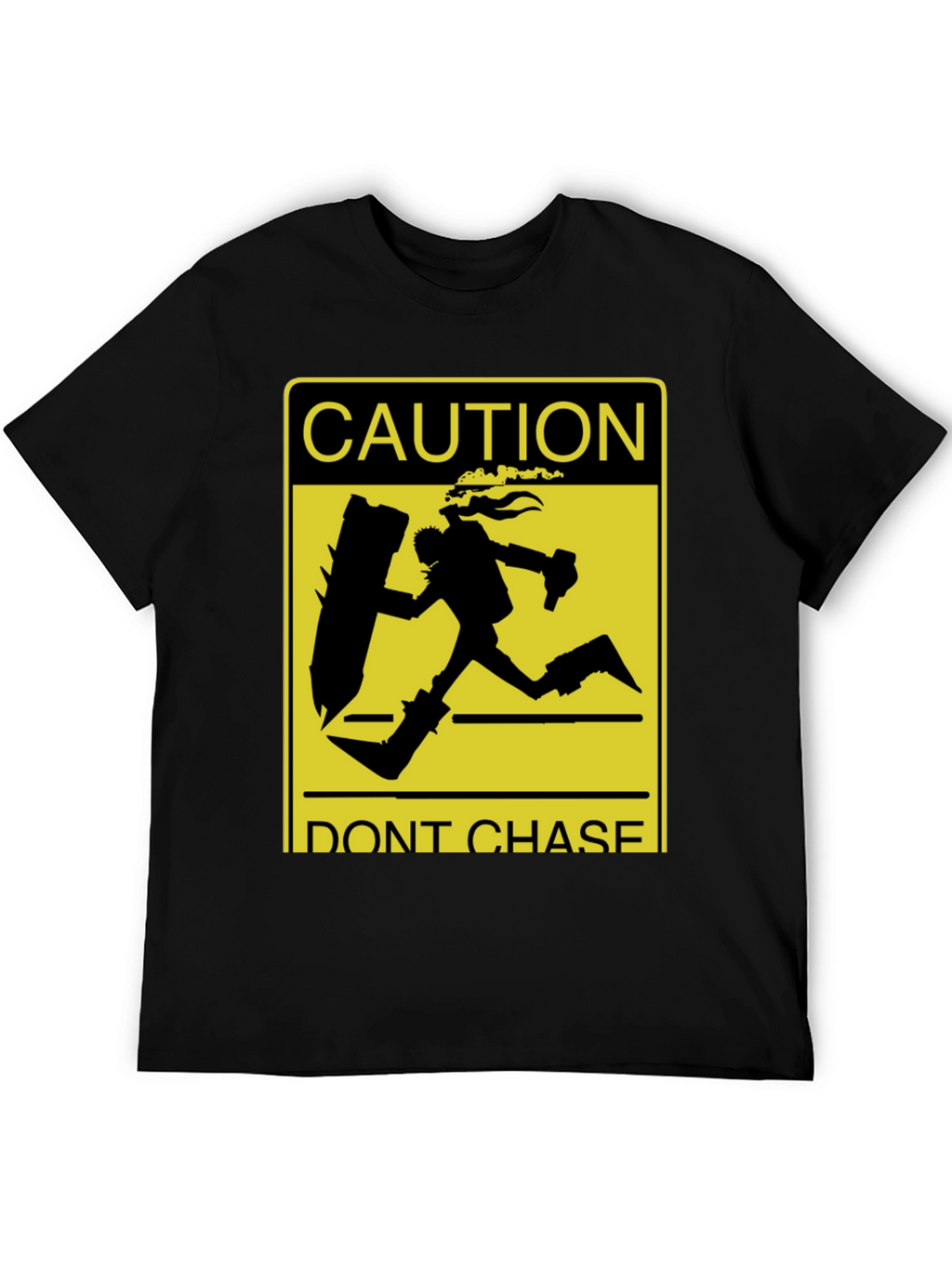 Caution Dont Chase Funny Video Game T-Shirt
