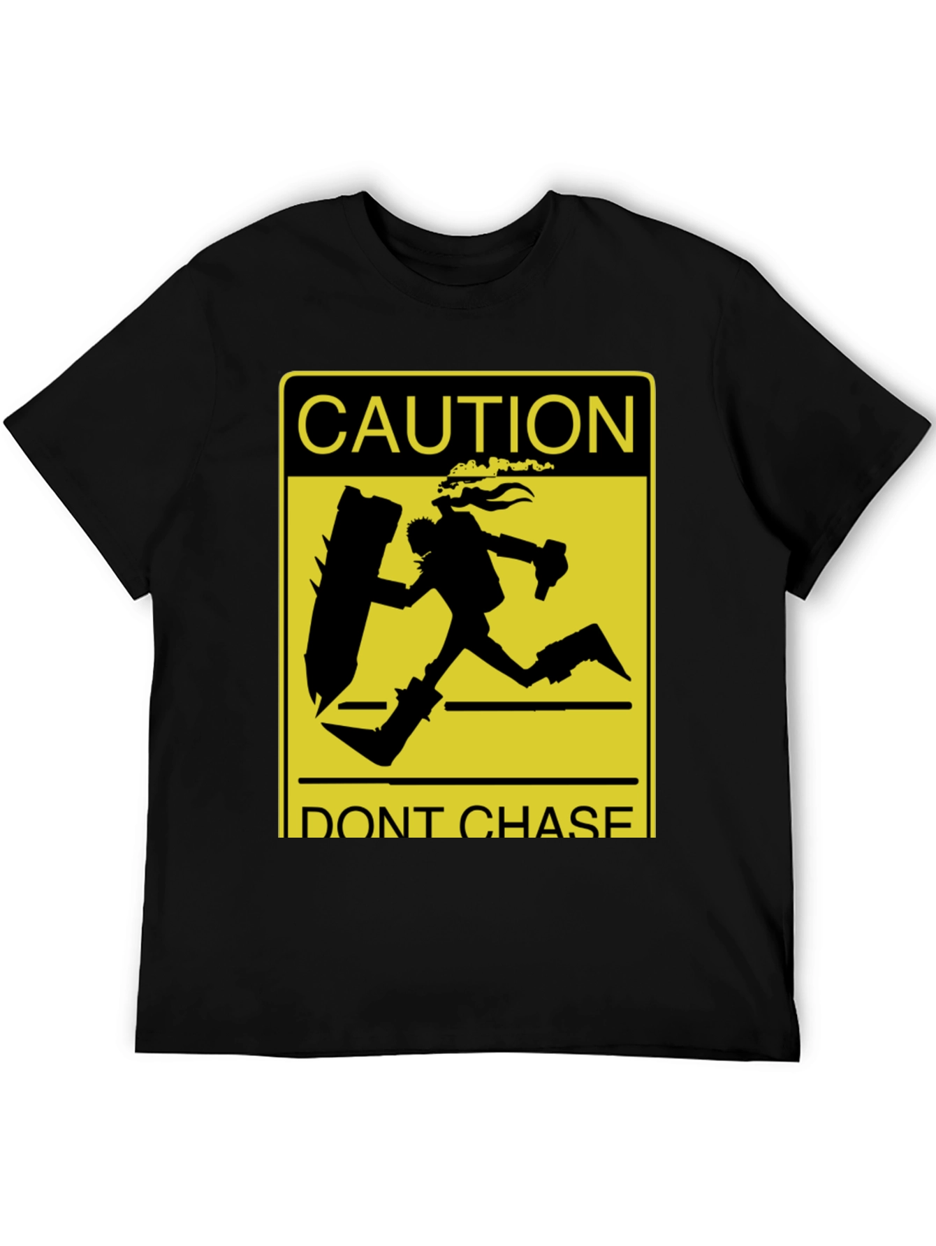 Caution Dont Chase Funny Video Game T-Shirt