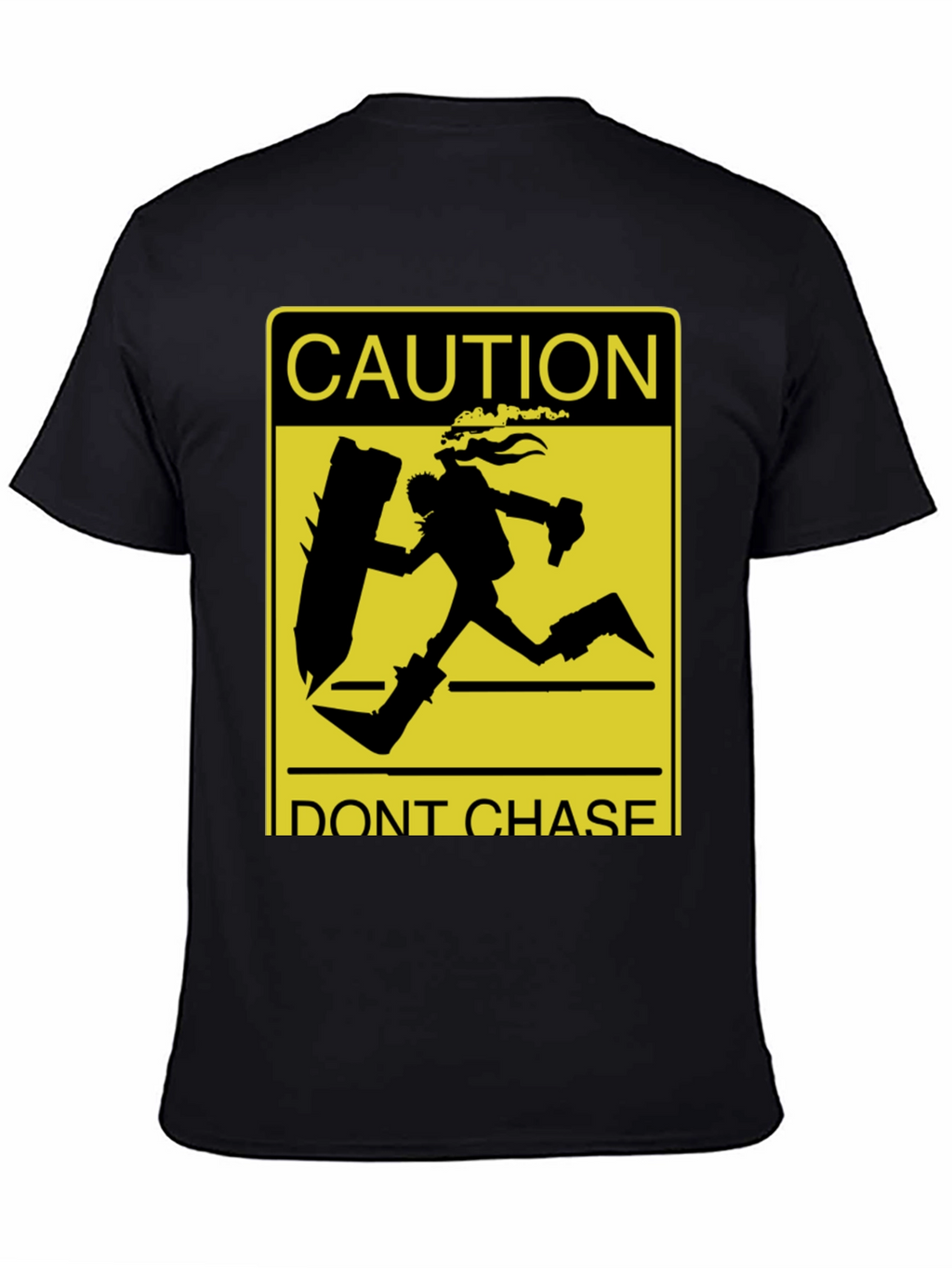 Caution Dont Chase Funny Video Game T-Shirt