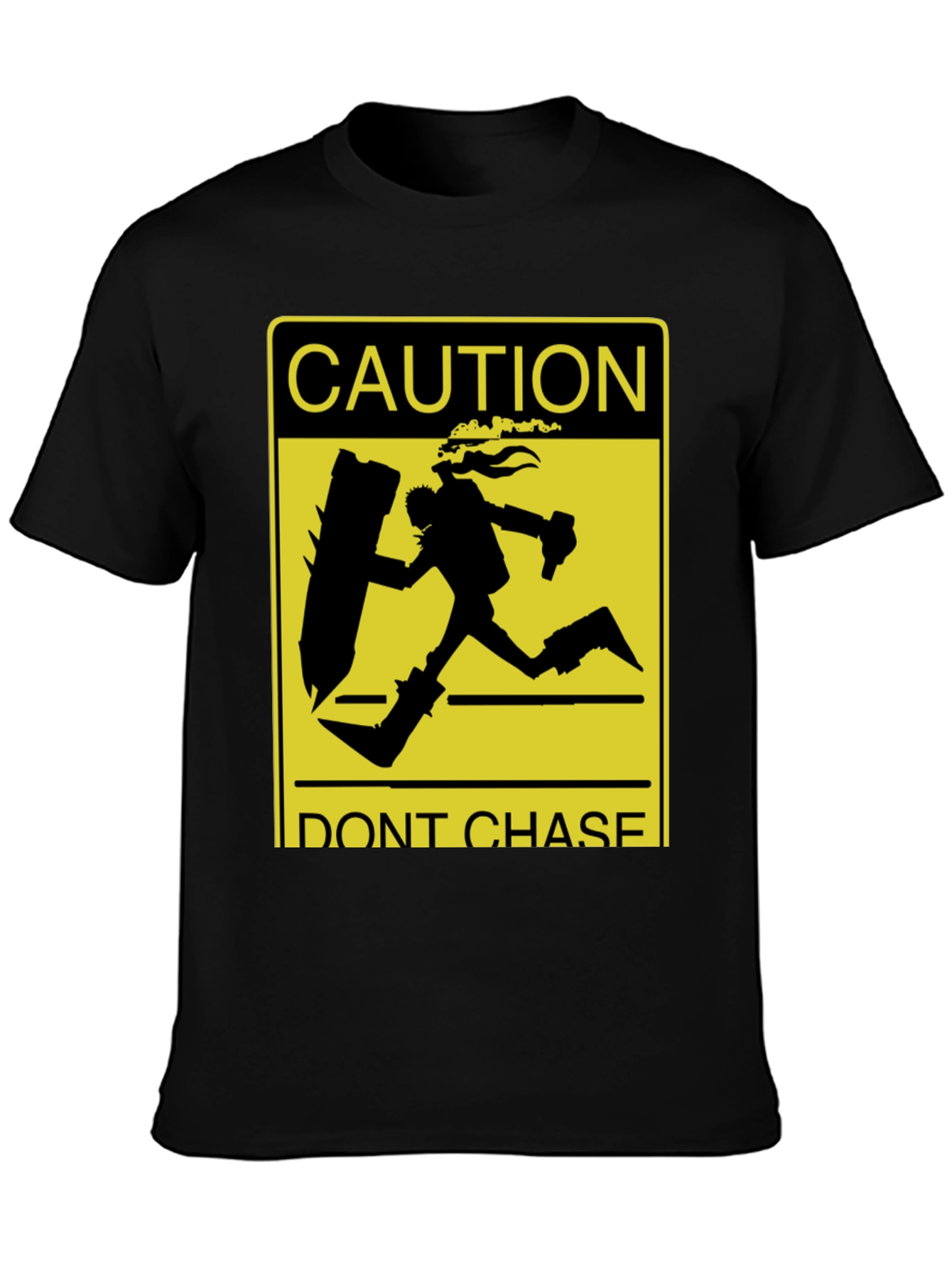 Caution Dont Chase Funny Video Game T-Shirt