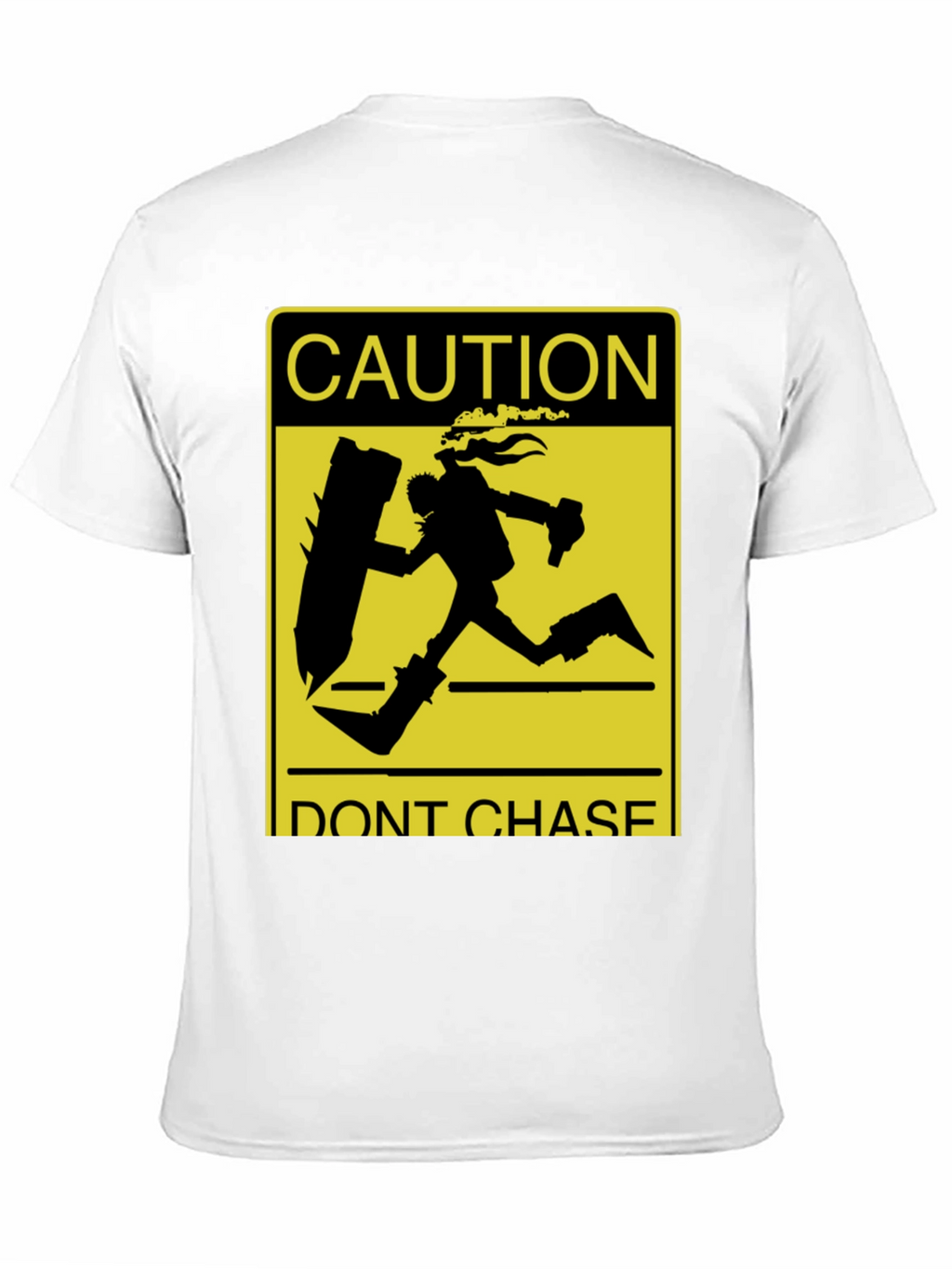 Caution Dont Chase Funny Video Game T-Shirt