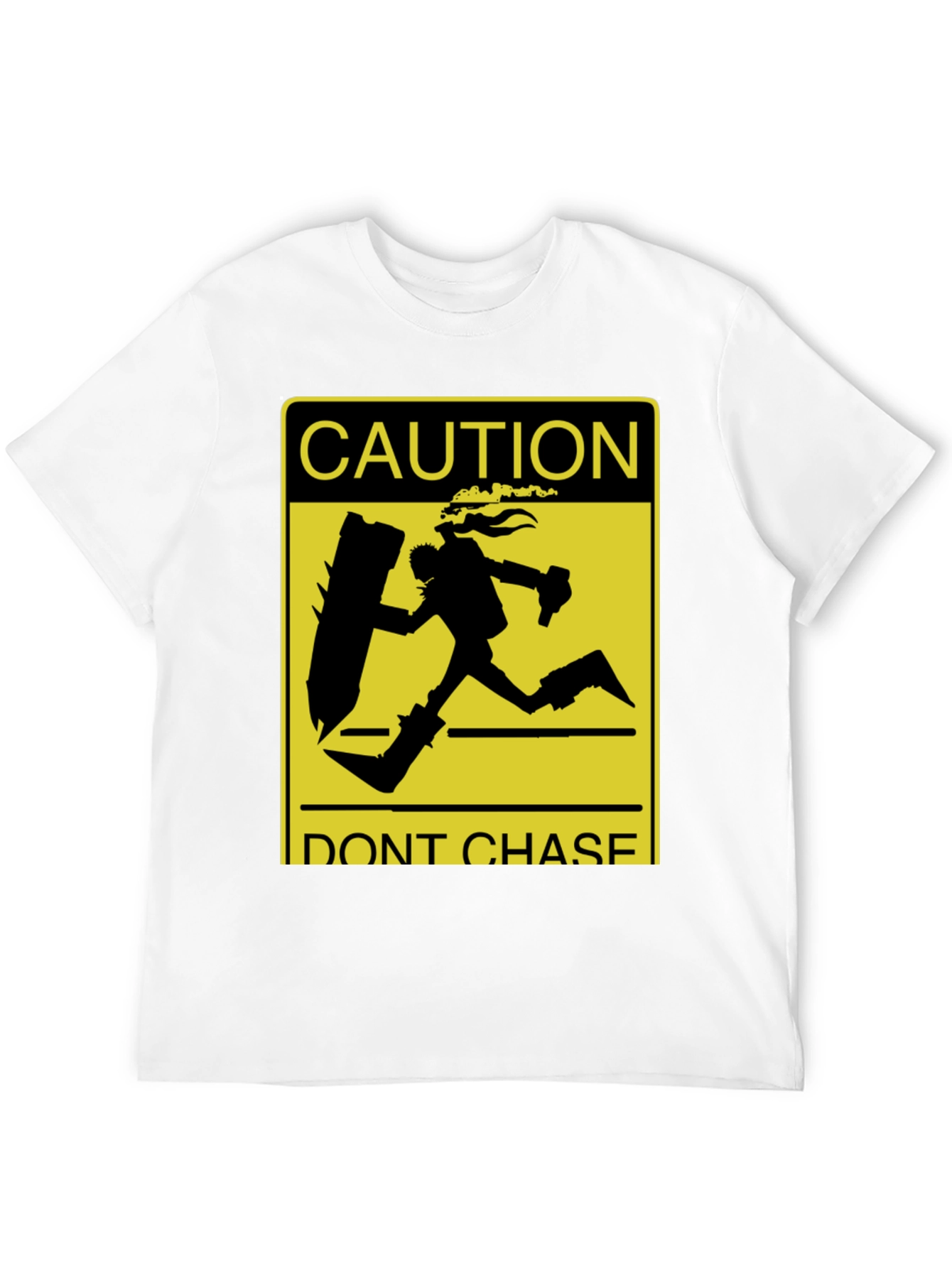 Caution Dont Chase Funny Video Game T-Shirt