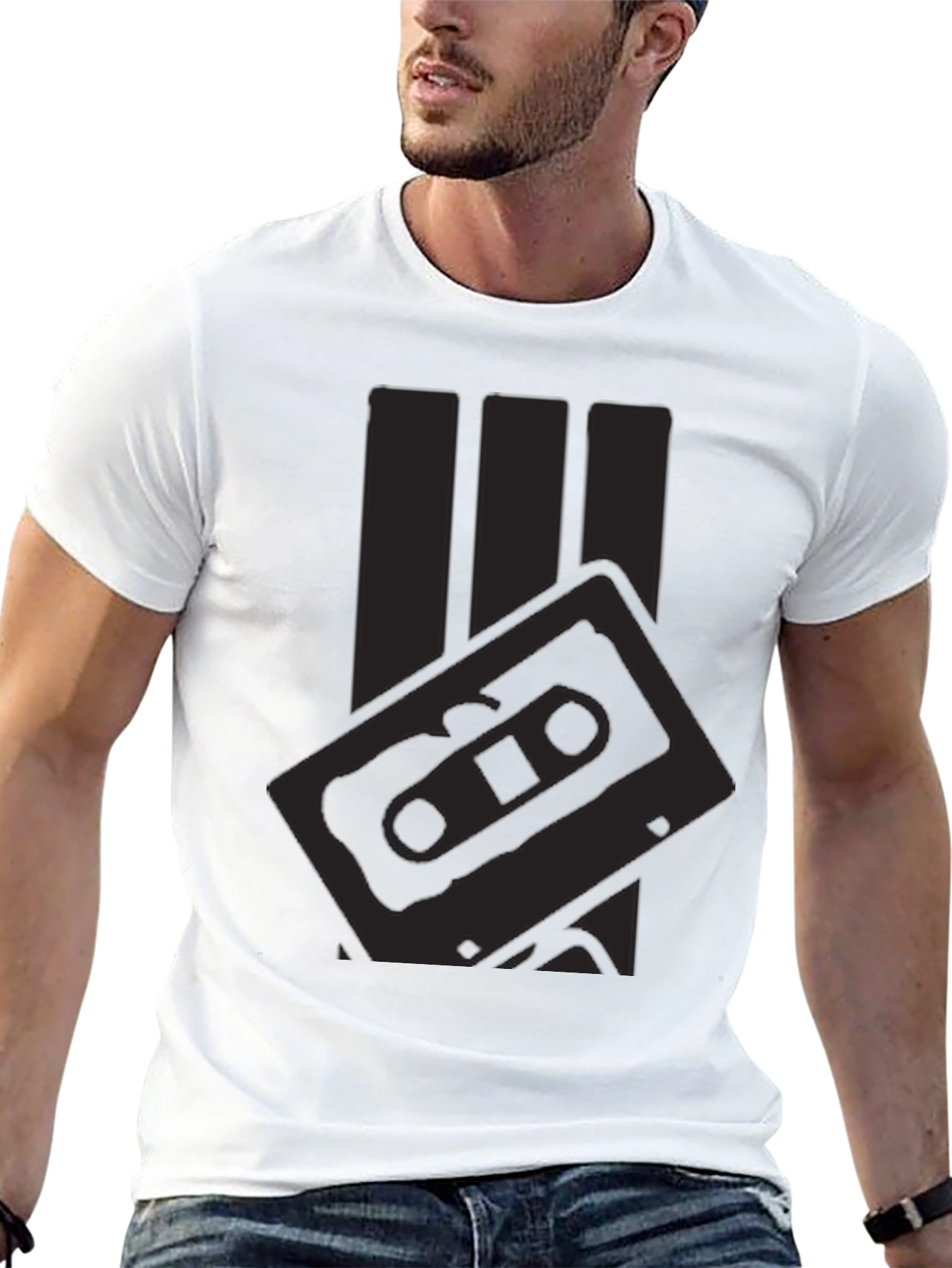 Retro Cassette Tape Graphic Tee