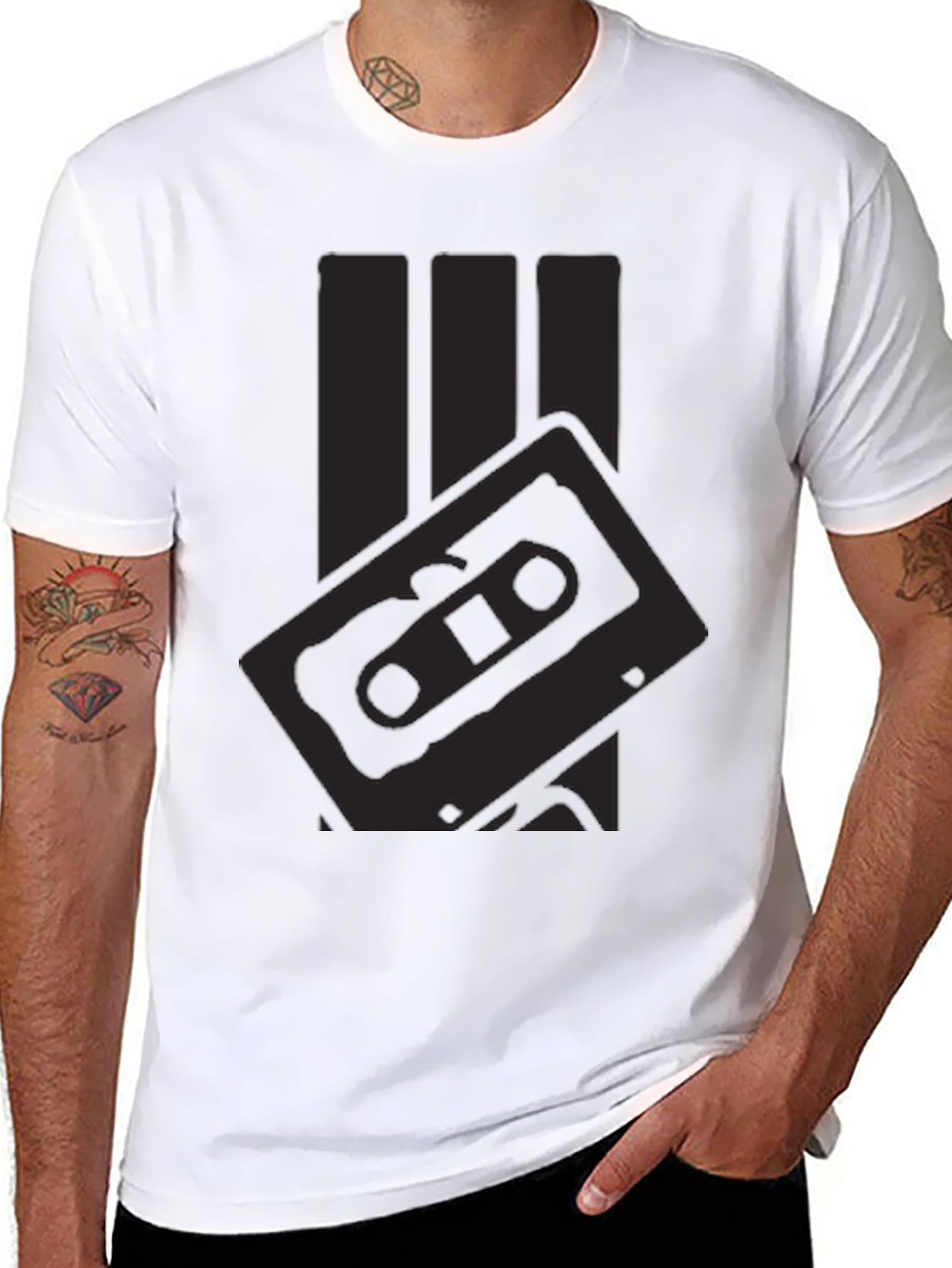 Retro Cassette Tape Graphic Tee