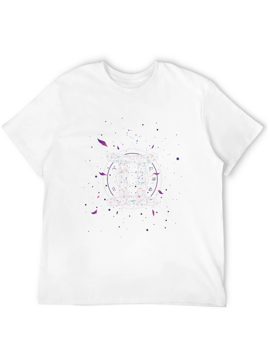Cosmic Zodiac Black T-Shirt
