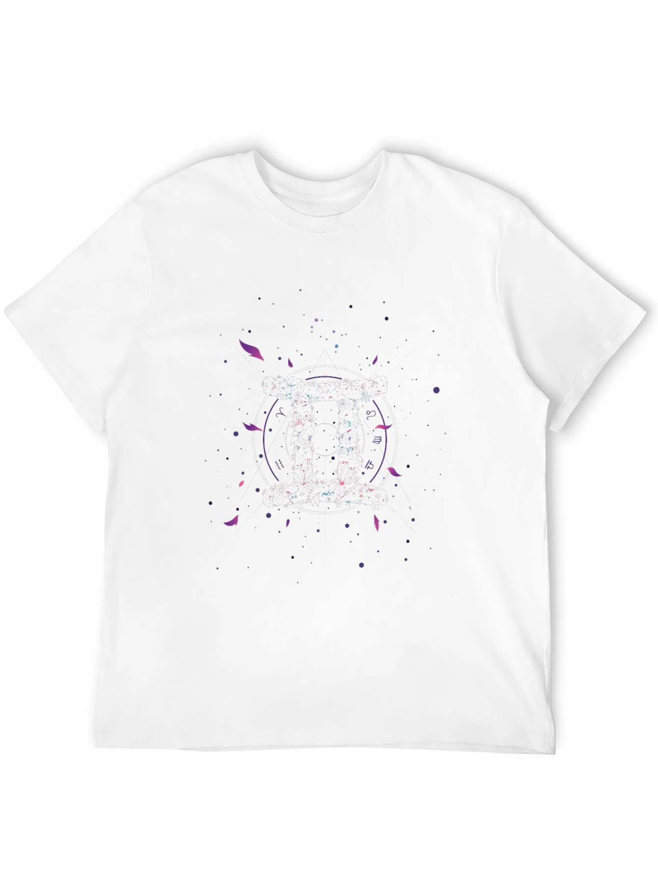 Cosmic Zodiac Black T-Shirt