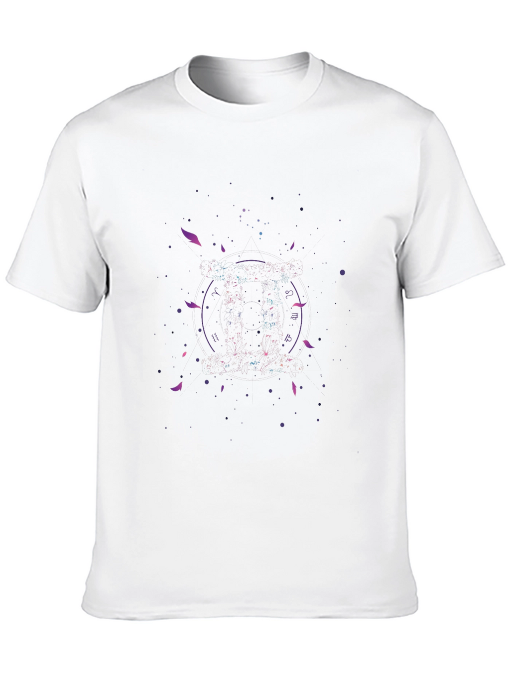 Cosmic Zodiac Black T-Shirt