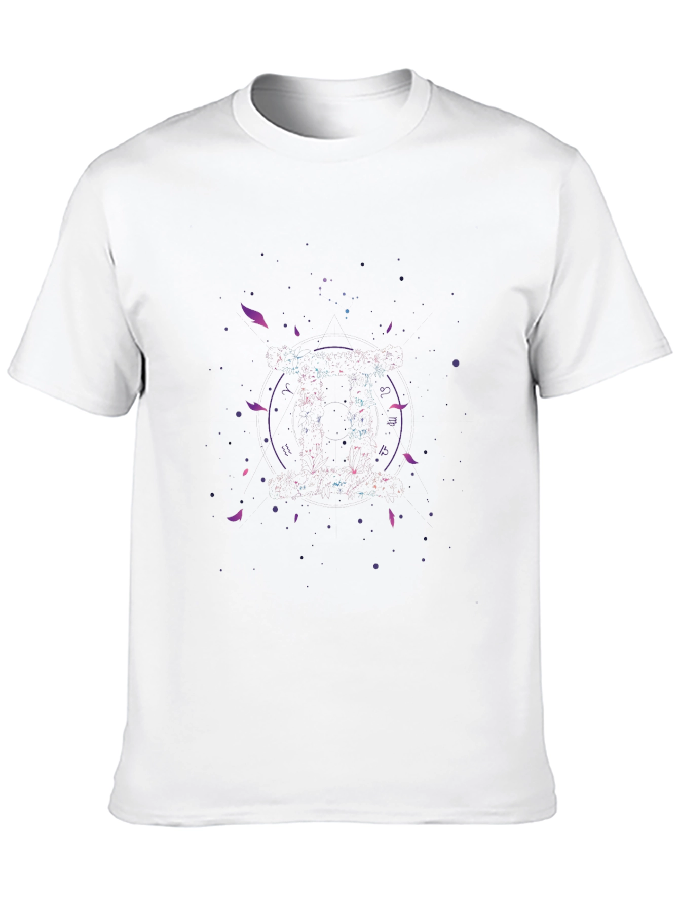 Cosmic Zodiac Black T-Shirt