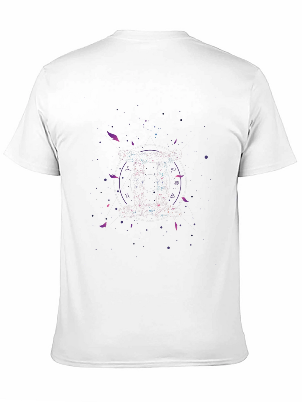 Cosmic Zodiac Black T-Shirt