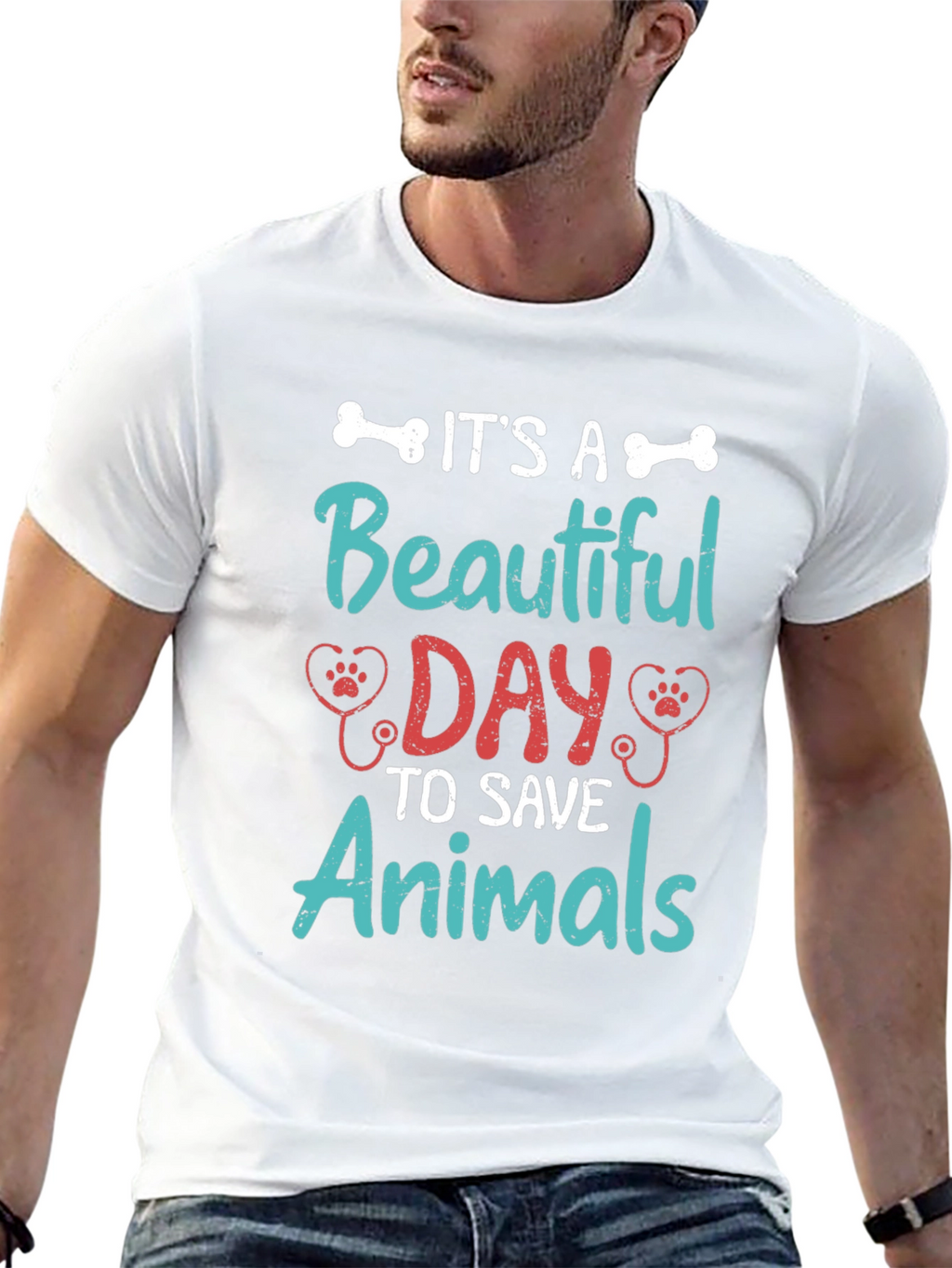 Its A Beautiful Day to Save Animals T-Shirt