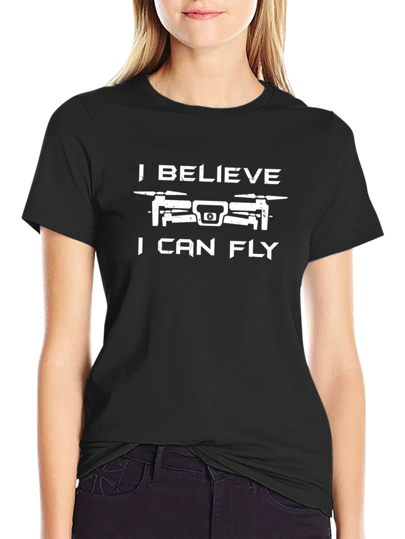 I Believe I Can Fly Drone T-Shirt