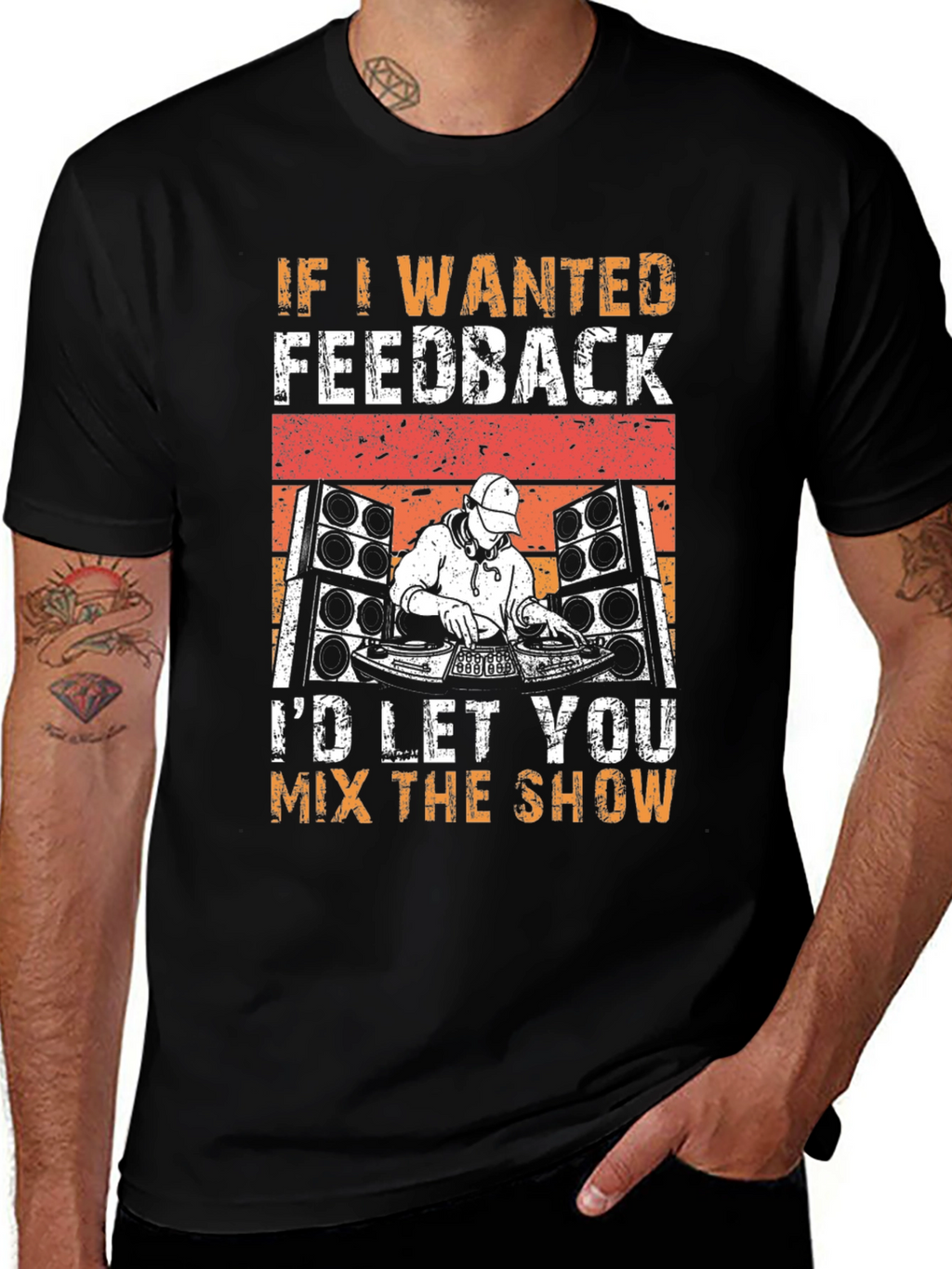 DJ Mix the Show Graphic T-Shirt