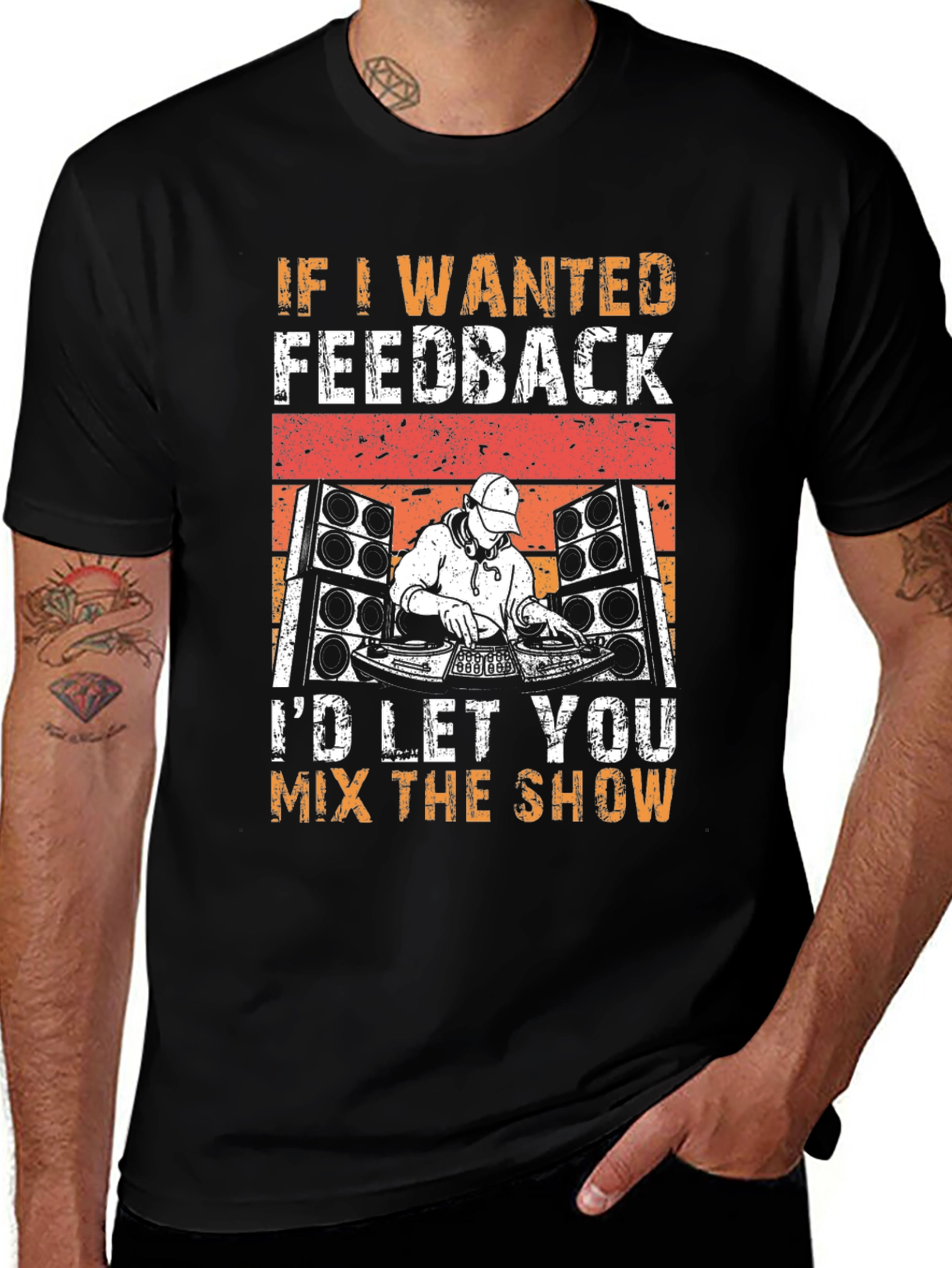 DJ Mix the Show Graphic T-Shirt
