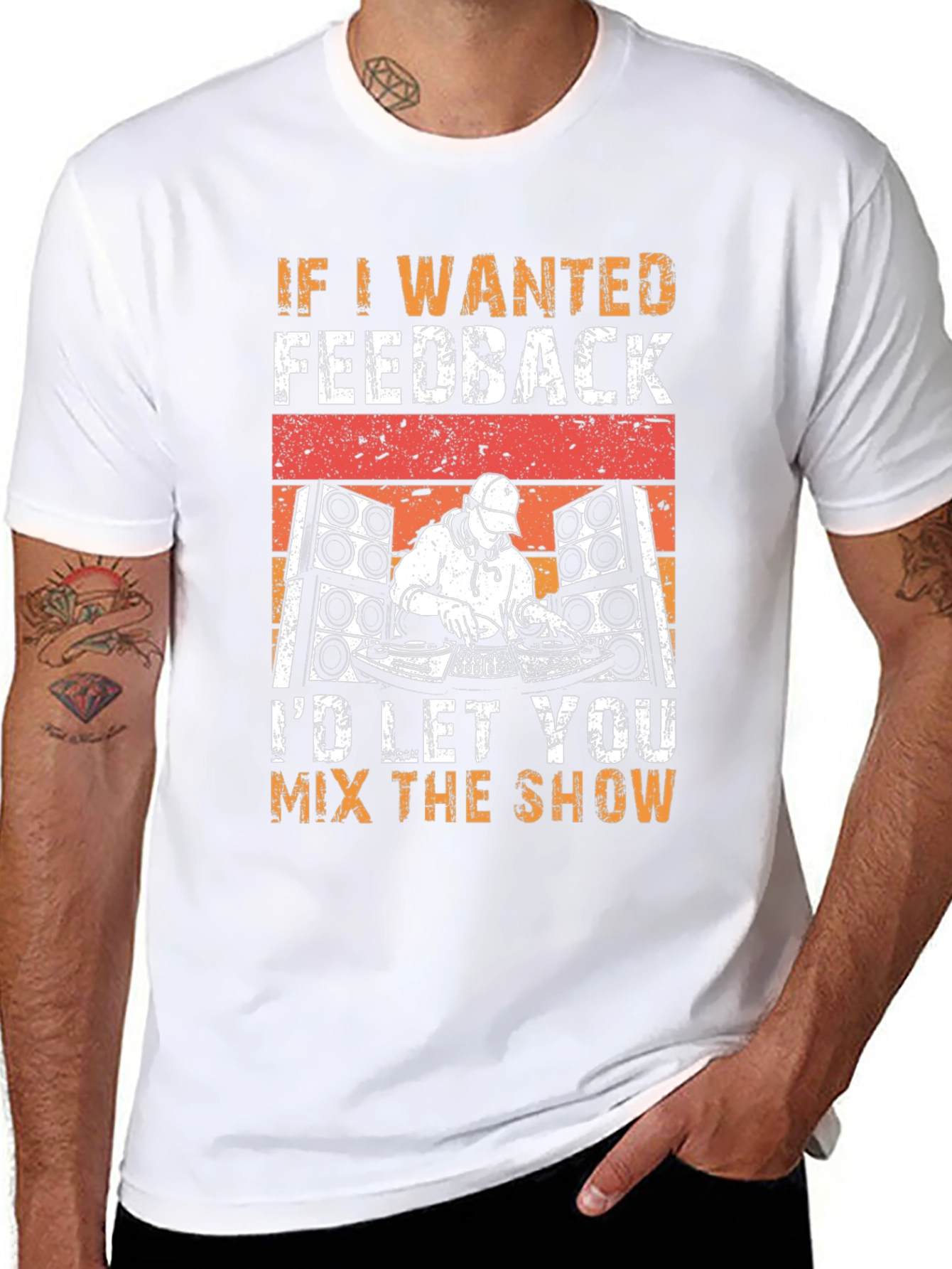 DJ Mix the Show Graphic T-Shirt