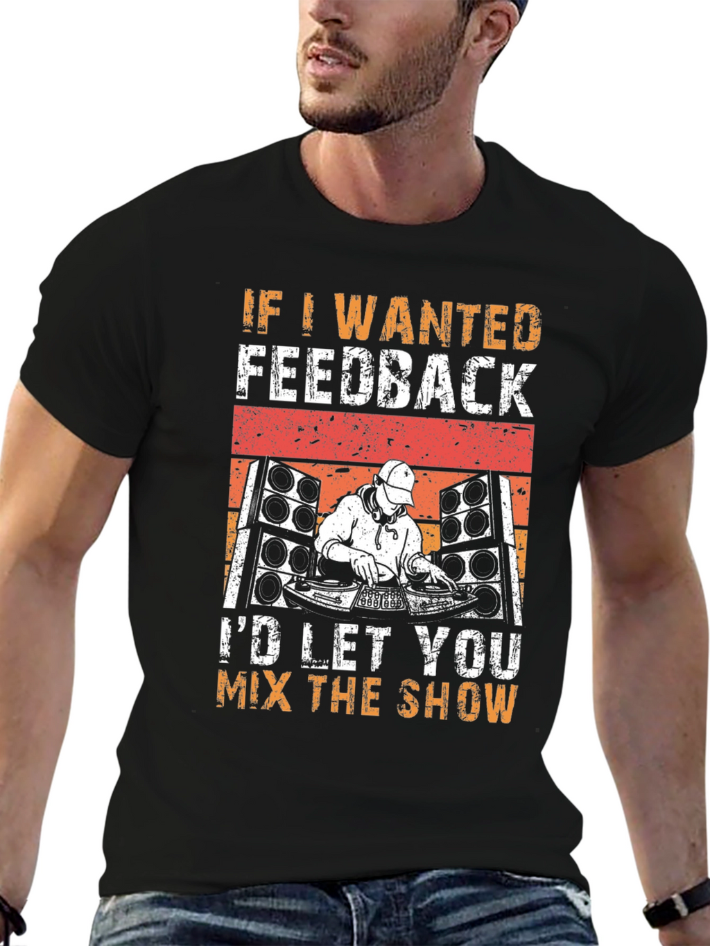 DJ Mix the Show Graphic T-Shirt