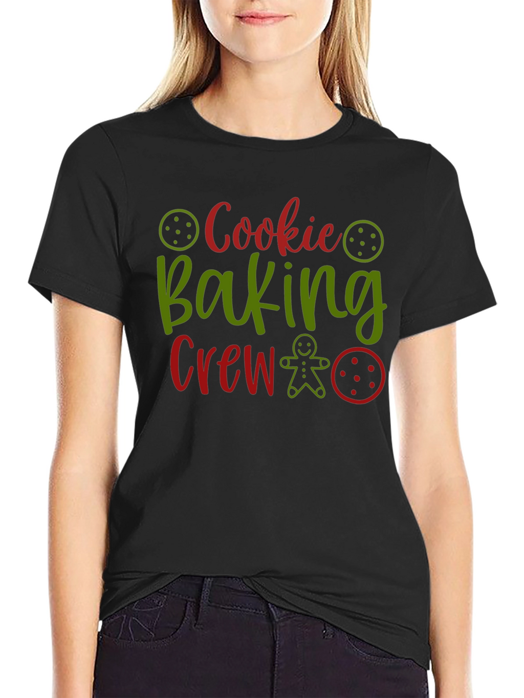 Cookie Baking Crew Christmas T-Shirt