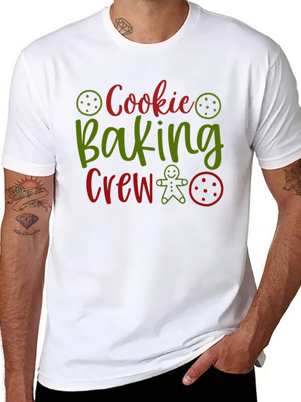 Cookie Baking Crew Christmas T-Shirt