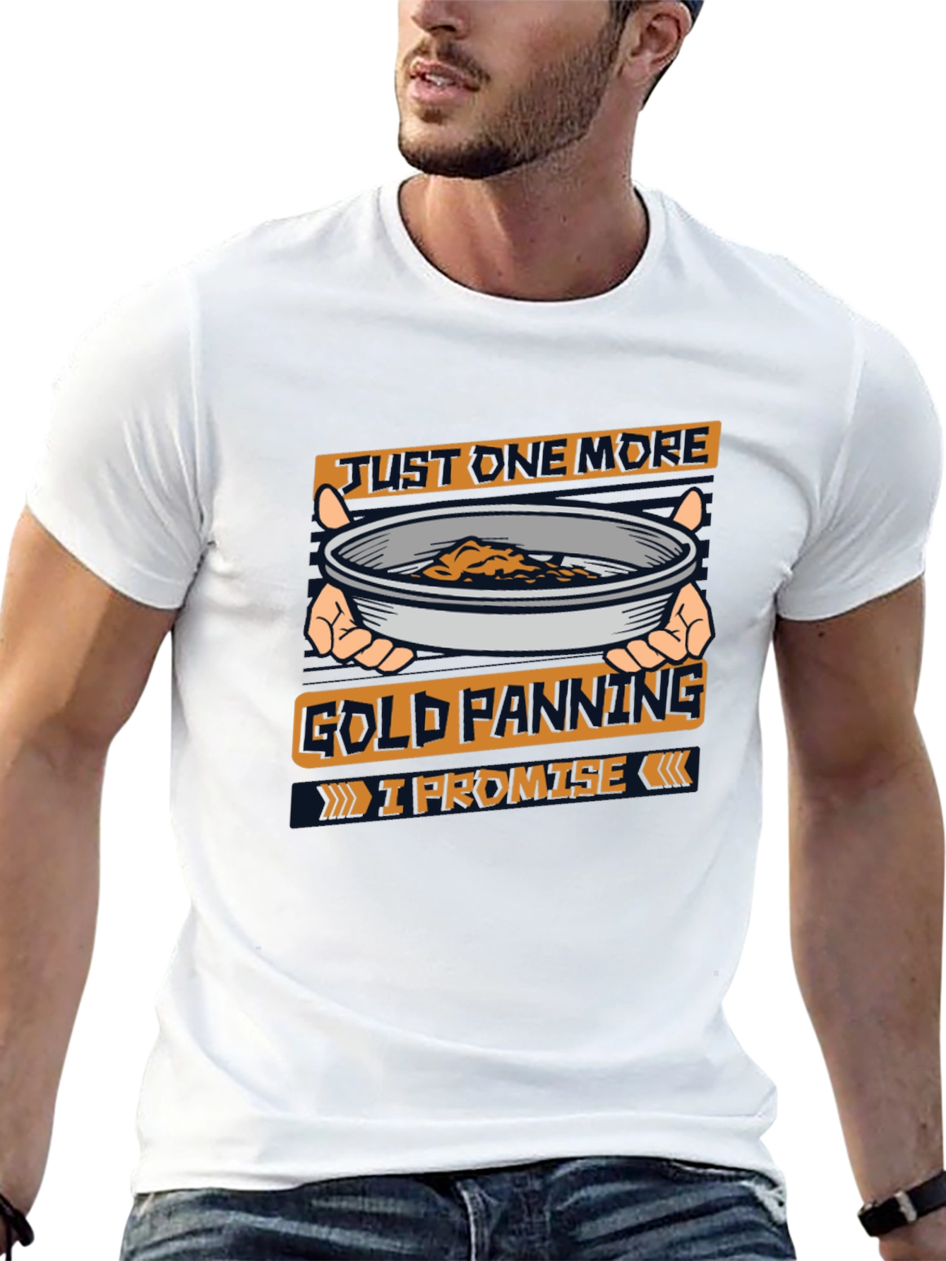 Just One More Gold Panning T-Shirt