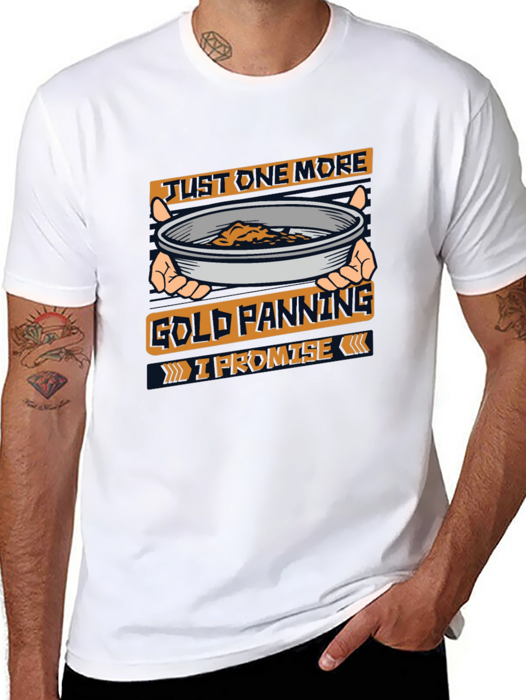 Just One More Gold Panning T-Shirt