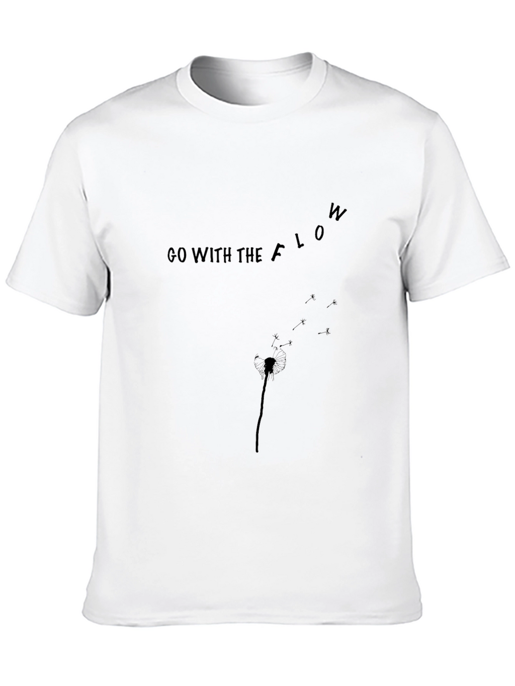 Go With The Flow Graphic T-Shirt