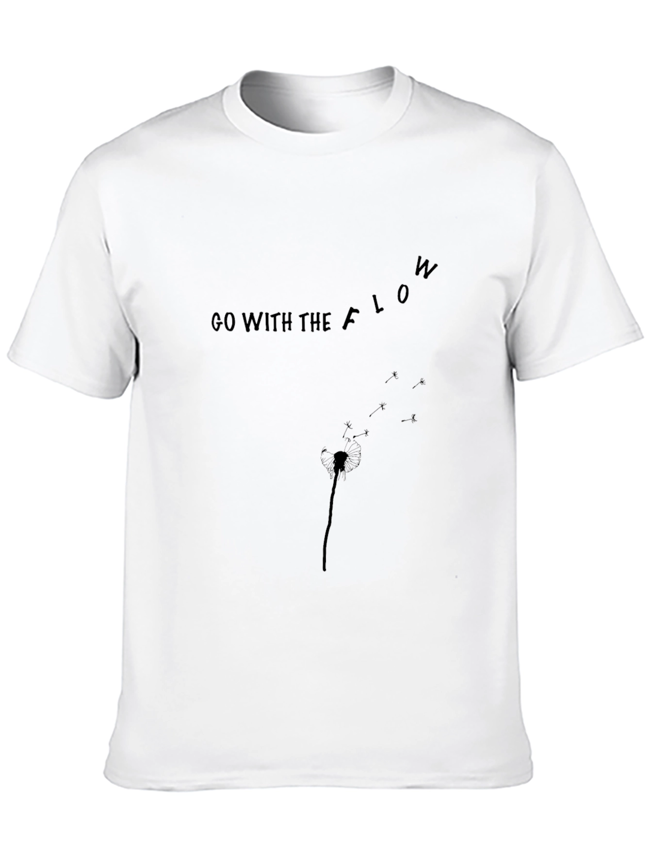 Go With The Flow Graphic T-Shirt