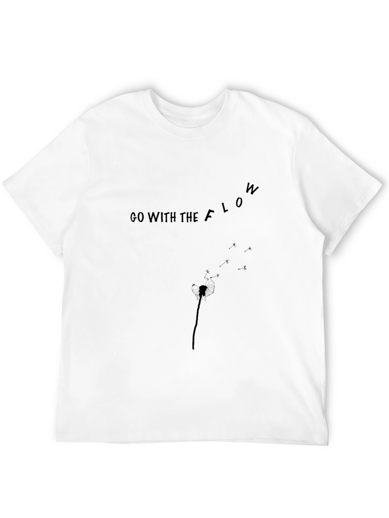 Go With The Flow Graphic T-Shirt