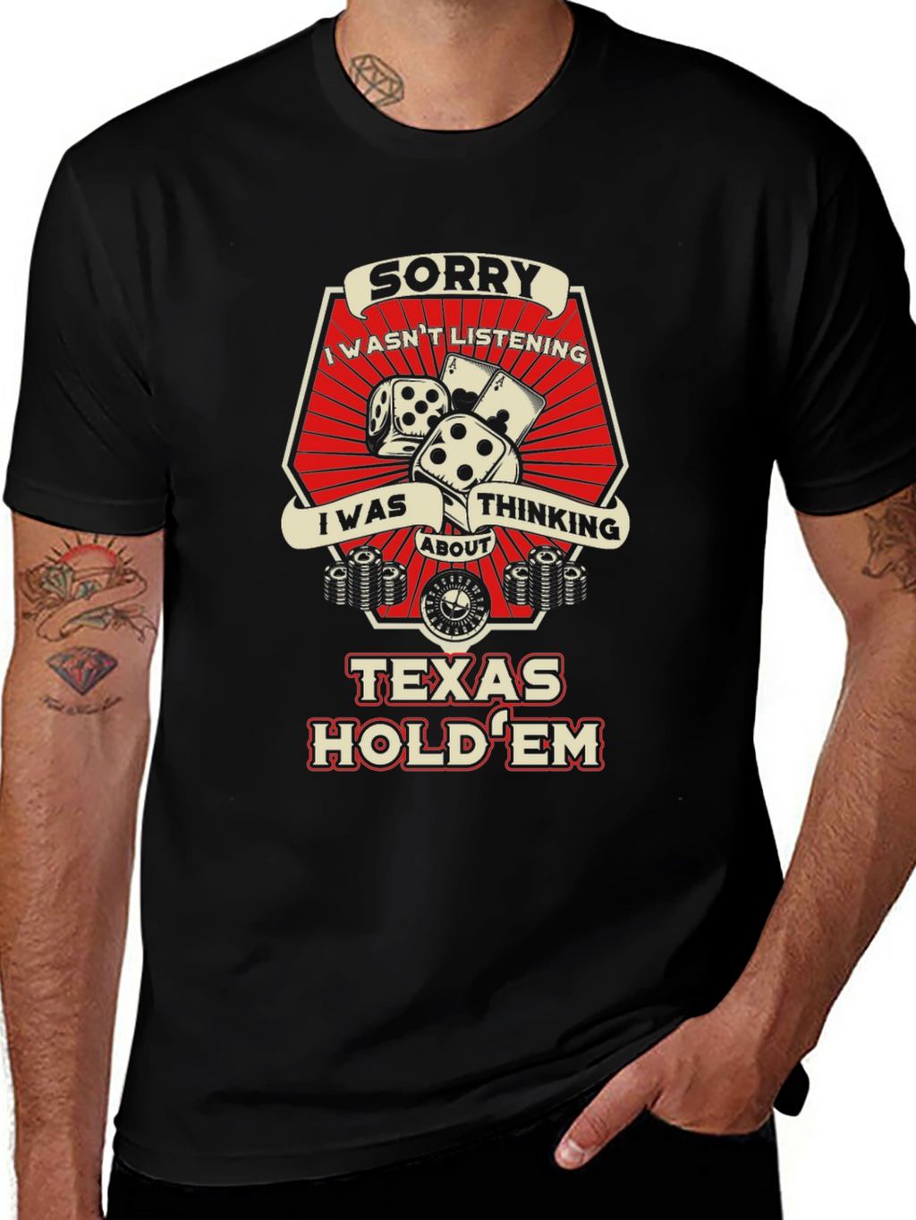 Texas Holdem Graphic T-Shirt