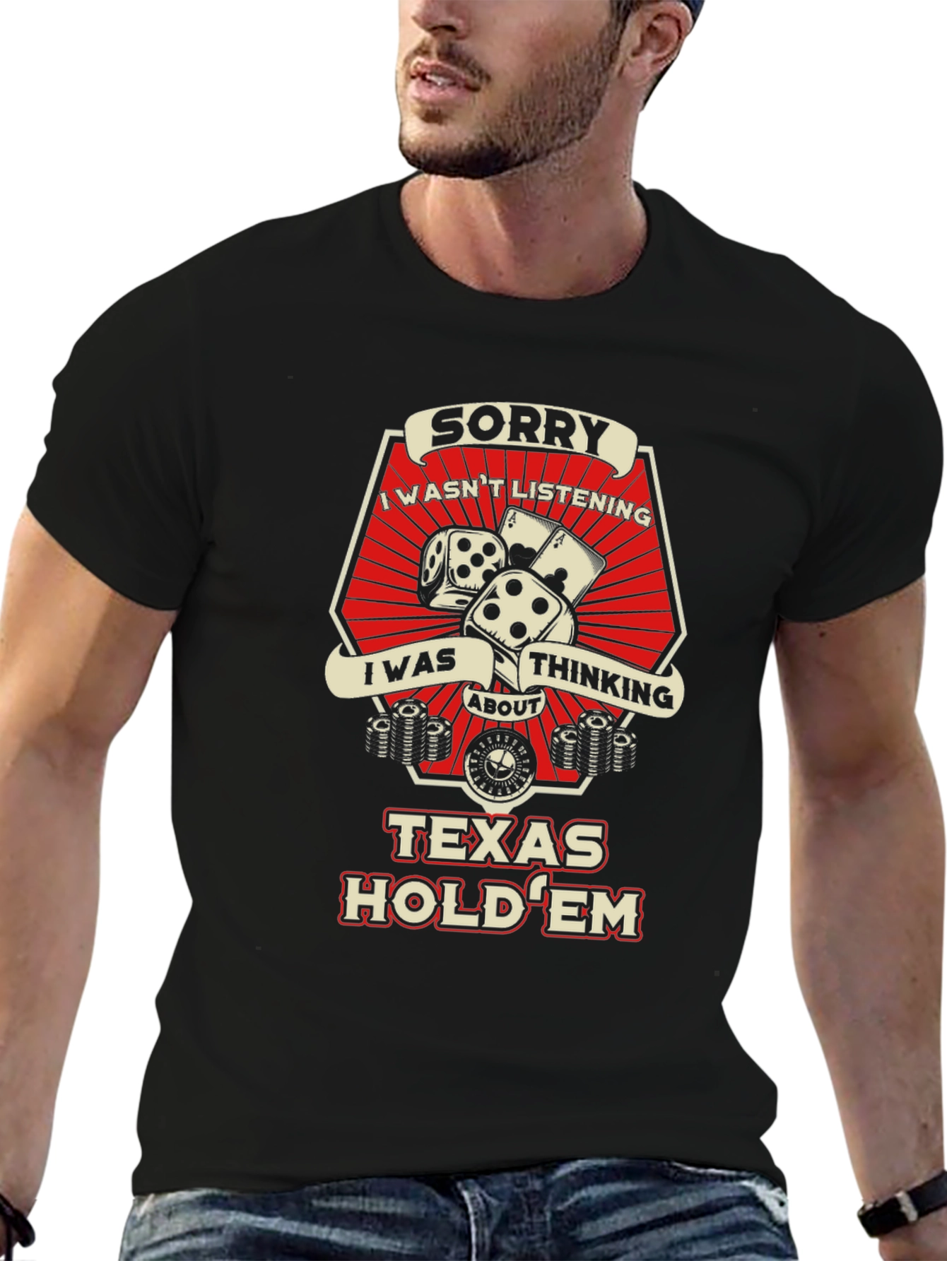 Texas Holdem Graphic T-Shirt