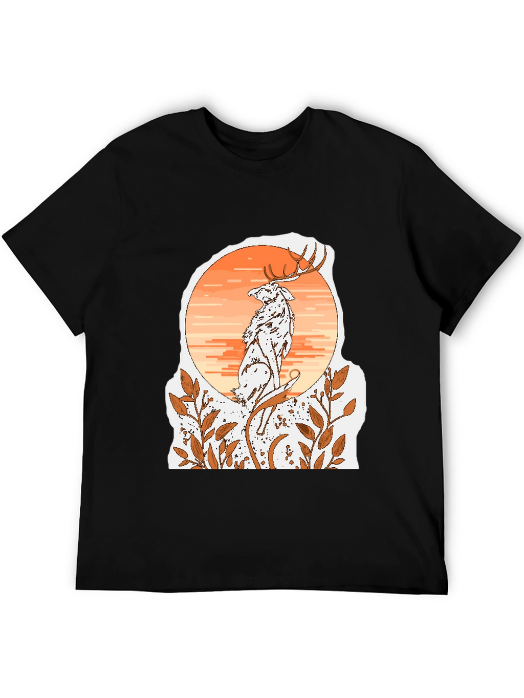 Deer & Wolf Graphic Tee