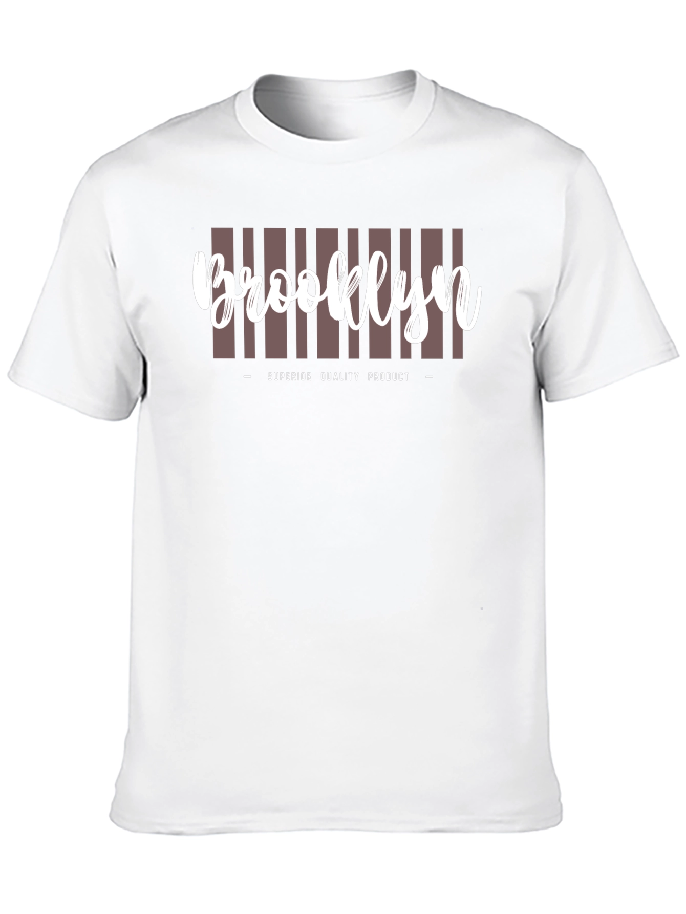 Brooklyn Mens Black Graphic T-Shirt