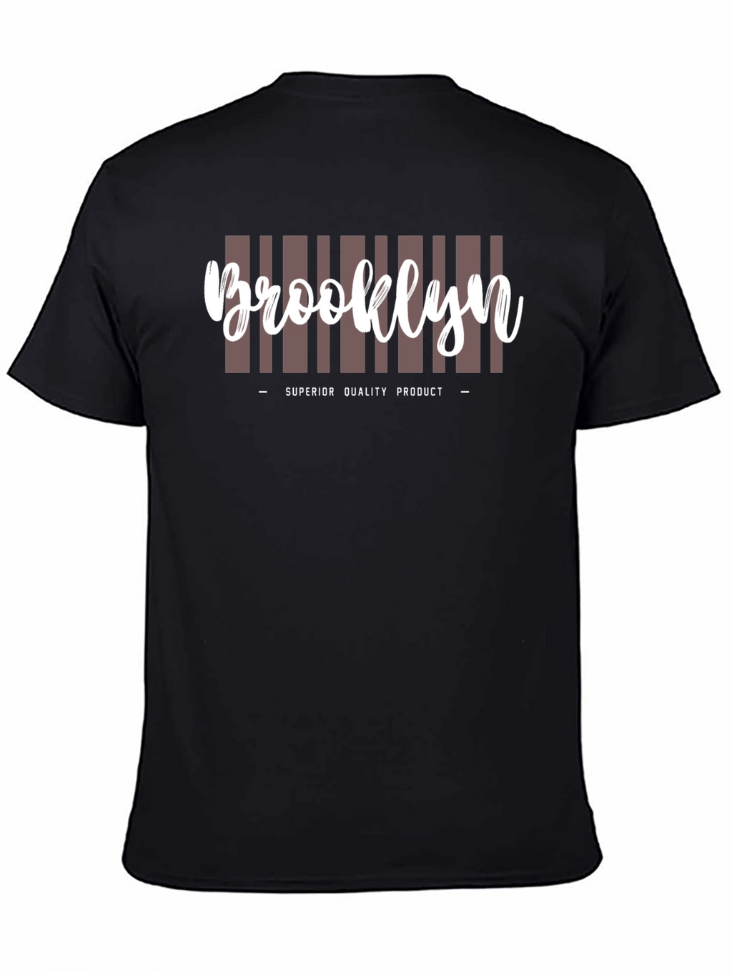 Brooklyn Mens Black Graphic T-Shirt