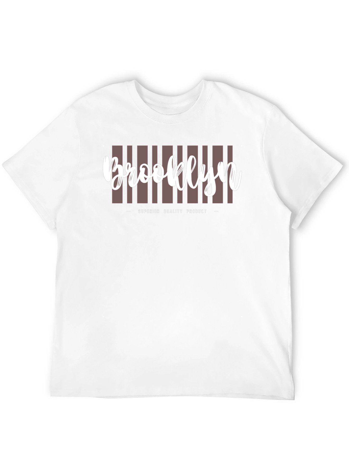 Brooklyn Mens Black Graphic T-Shirt