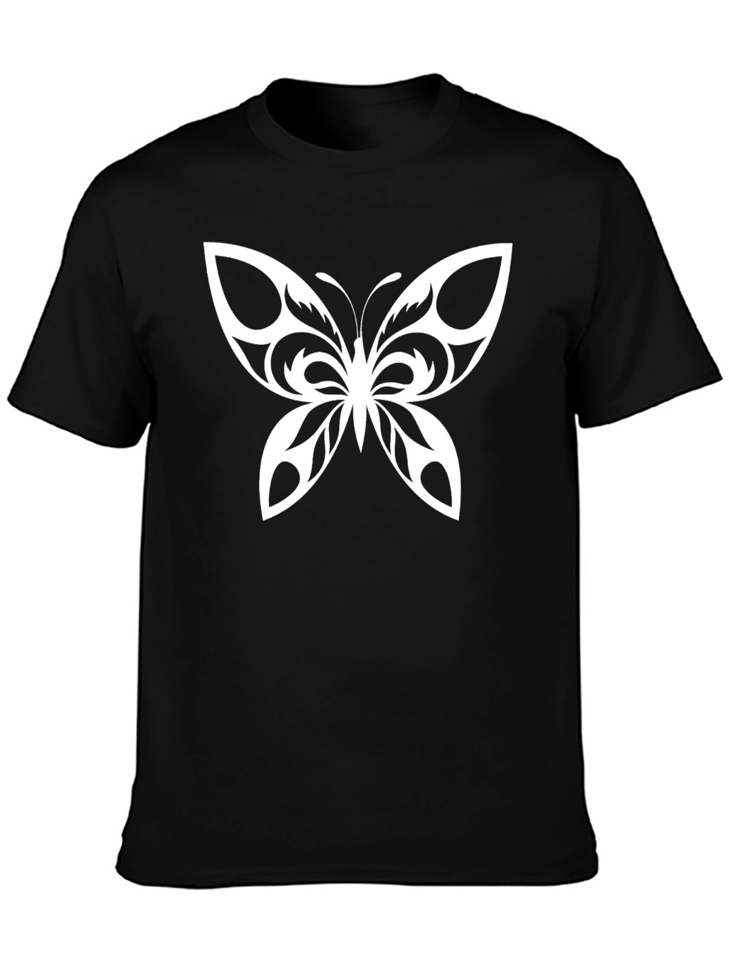 Butterfly Graphic Tee - Black