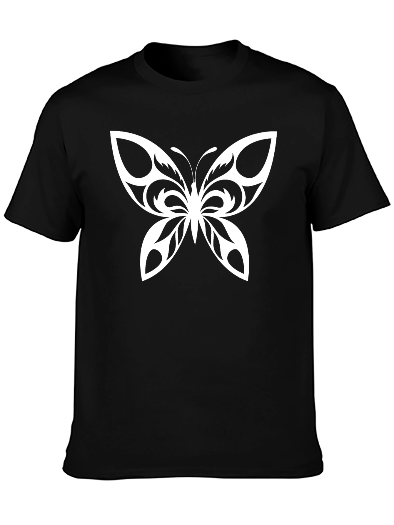 Butterfly Graphic Tee - Black