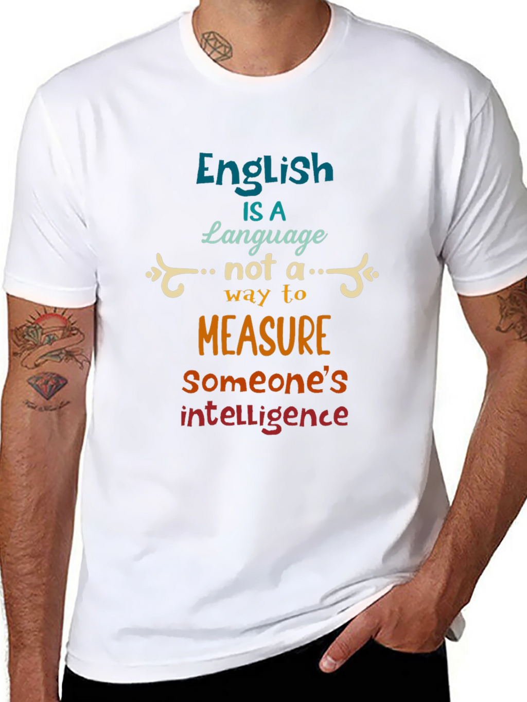 English is a Language T-Shirt