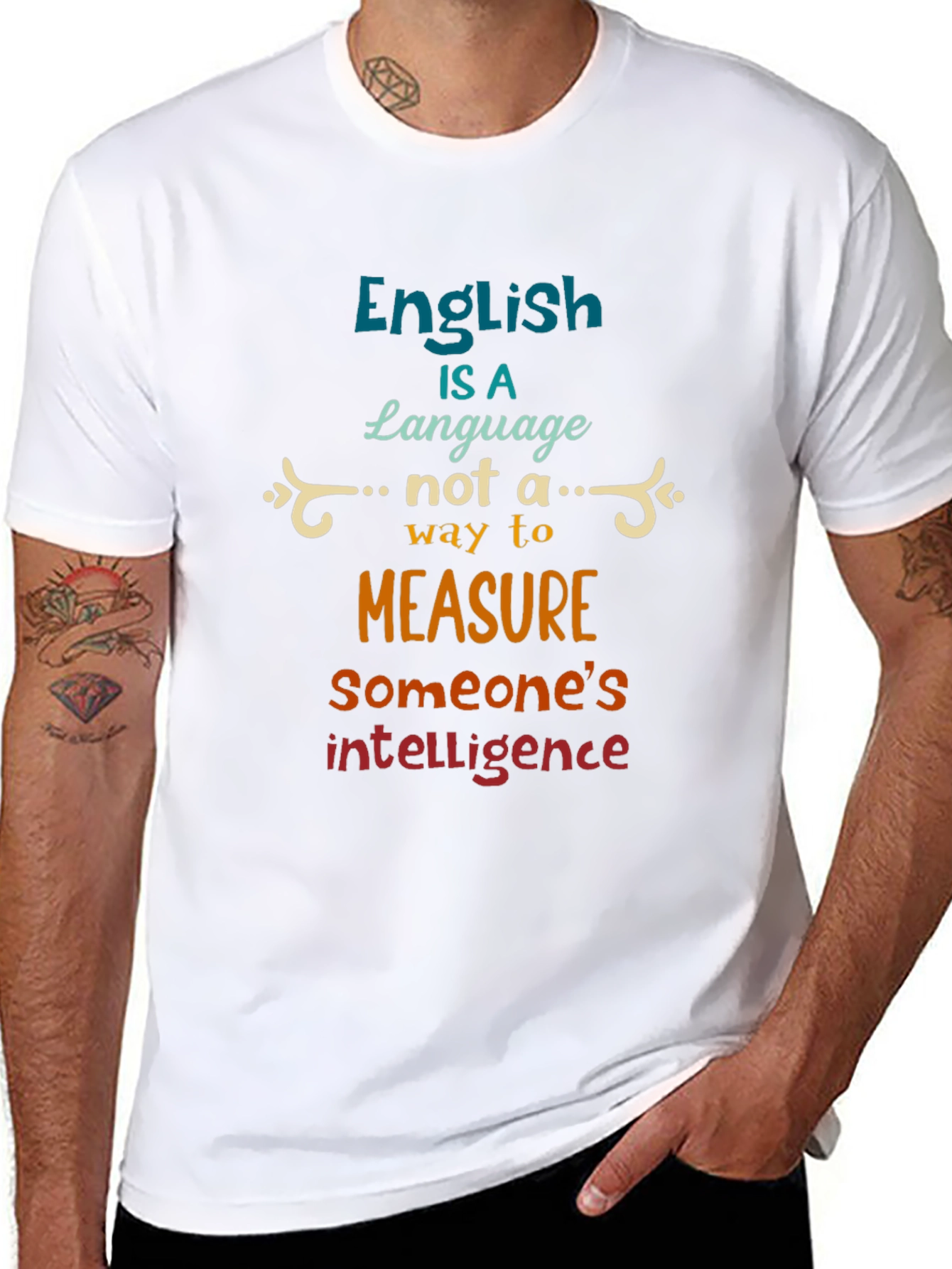 English is a Language T-Shirt