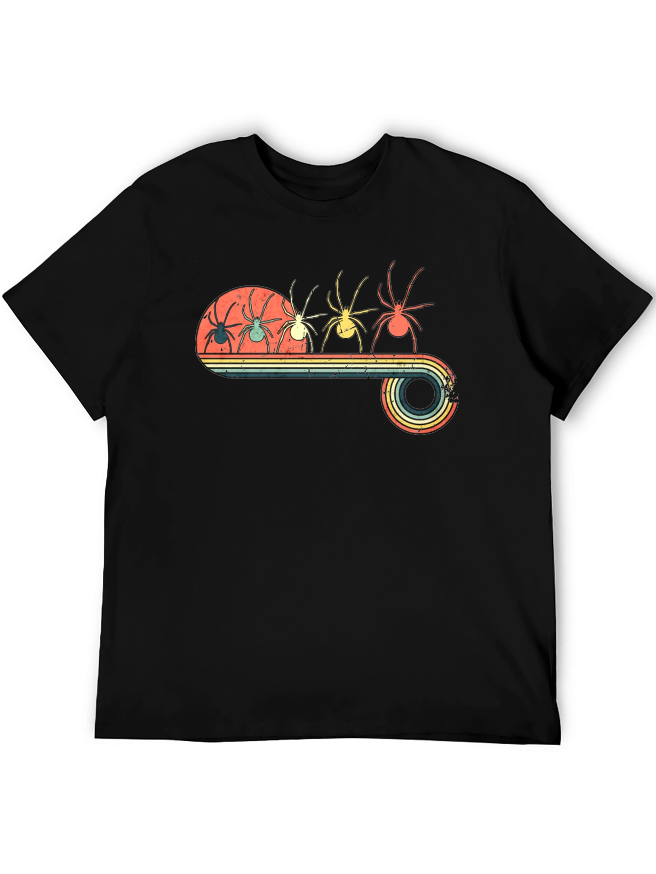 Retro Spider T-Shirt - Vintage Insect Design