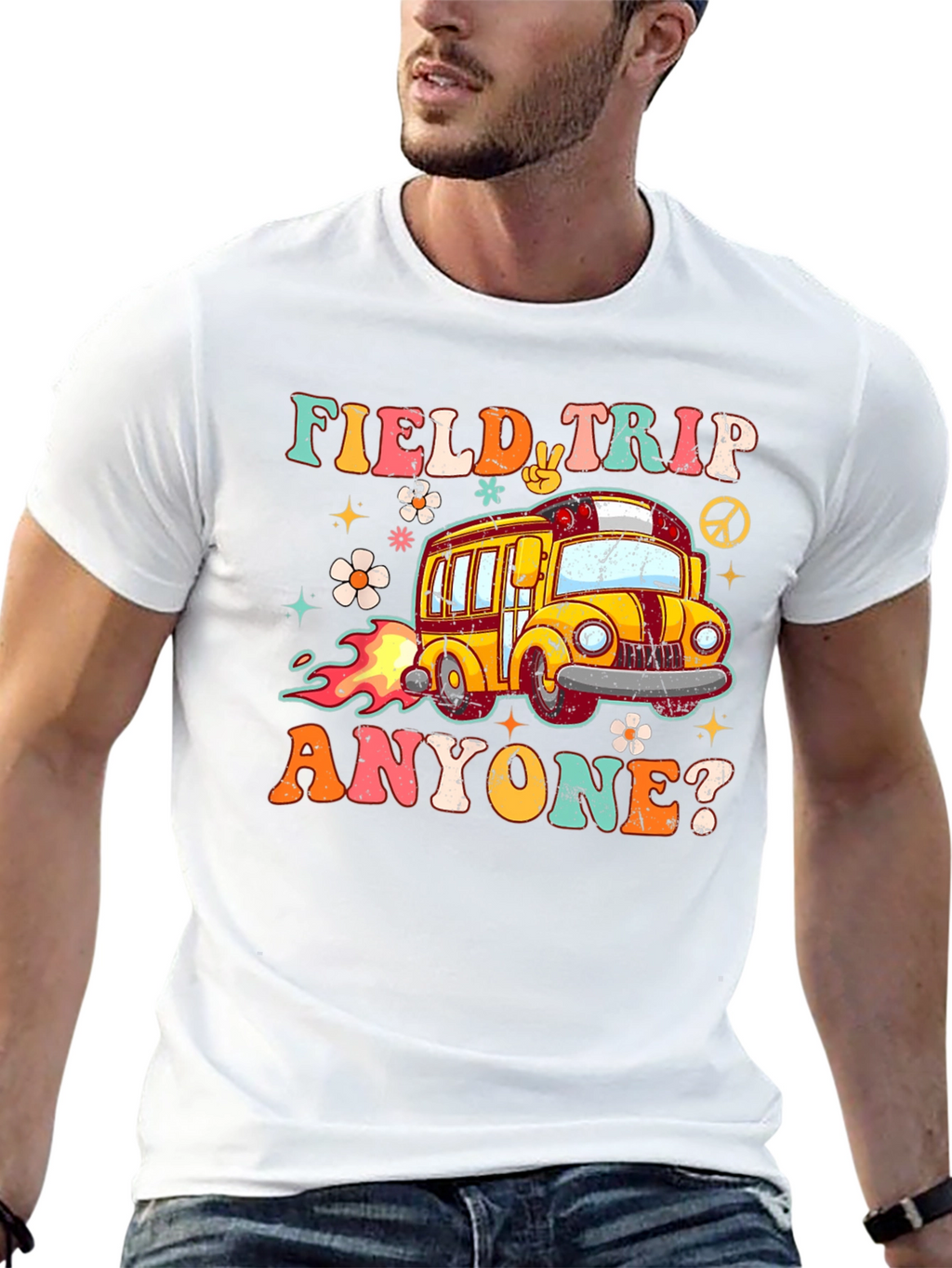 Retro Field Trip Anyone T-Shirt